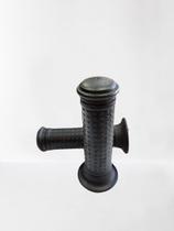 Manopla para moto west pro preta universal