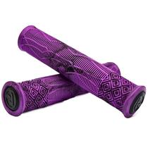 Manopla Punho Absolute Bmx3 S/ Flange Freeride Grau Roxo Manopla Punho Absolute Bmx3 S/ Flange Freeride Grau Roxo