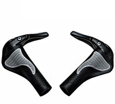 Manopla Punho Anatômico Com Bar End Apoio De Guidão Bike M2