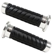 Manopla Punho bicicletas motorizadas Mtb Par Preto Borracha Sem Botão Acelerador Manopla Punho bicicletas motorizadas Mtb Par Preto Borracha Sem Botão Acelerador