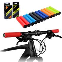 Manopla Punho Bike Bicicleta Mtb Espuma Silicone Confortável Ergonômica Macia - Redstone