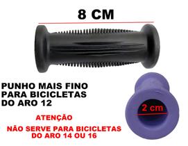 Manopla Punho Para Bicicletas aro 12 Nathor
