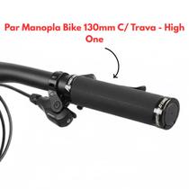 Manopla Punho Silicone Bike Ciclismo 130mm C/ Trava-High One Manopla Punho Silicone Bike Ciclismo 130mm C/ Trava-High One