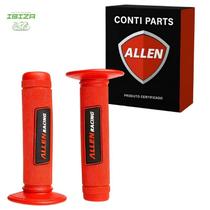 Manopla racing vermelha/preta allen Manopla racing vermelha/preta allen
