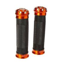 Manopla Raptor Esportiva Universal Metálica Ergonômica Laranja Par Multilaser