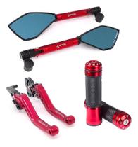 Manopla Retrovisor Manete Factor 125 Lander 250 Motard X