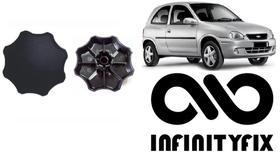 Manopla Roldana Regulagem Banco Grafite ENCAIXE ESTRIADO Corsa Vectra Astra-P55GR Manopla Roldana Regulagem Banco Grafite ENCAIXE ESTRIADO Corsa Vectra Astra-P55GR