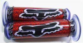 Manopla Silicone Fox Racing Vermelha