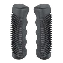 Manopla Tornado Punho Antigo Monark Preto Barra Circular 115mm Par - Wester