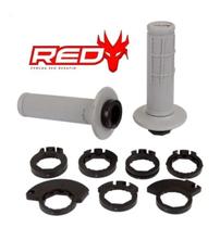 Manopla Universal Lock-On System Off-Road Red Dragon - Cinza