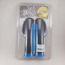 Manopla Unversal 007 Bicolor Preto Azul WM Manopla Unversal 007 Bicolor Preto Azul WM