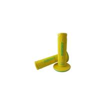 Manoplas bike everyday amarelo com verde para moto xre bros