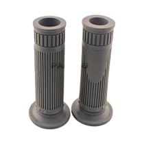 Manoplas De Borracha Antiderrapantes Retrô Universais 7/8 22mm 24mm Para Moto Scooter Motocross Manoplas De Borracha Antiderrapantes Retrô Universais 7/8 22mm 24mm Para Moto Scooter Motocross