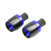 Manoplas De Guidão CNC Em Alumínio YAMAHA NMAX 125 155 Com Ponteiras E Tampas - Acessórios Para