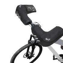 Manoplas para Guidão de Bicicleta JLDTOP Impermeáveis e À Prova de Vento Pretas Manoplas para Guidão de Bicicleta JLDTOP Impermeáveis e À Prova de Vento Pretas