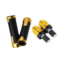 Manoplas Universais Para Guidão De Motocicleta E Tampas De Contrapeso, Acessórios Estéticos