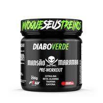Mansão Maromba Pre-Workout (250g) - Sabor: Frutas Vermelhas - FTW Sports Nutrition