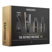 Manscaped 4.0 Refined Conjunto com Aparador Elétrico Intimo