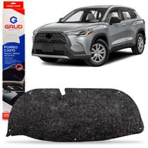Manta Acústica Forro de Capô Antichamas Premium Corolla Cross 2021 2022 com Presilhas Grud Manta Acústica Forro de Capô Antichamas Premium Corolla Cross 2021 2022 com Presilhas Grud