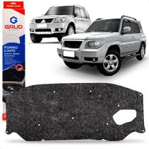Manta Acústica Forro de Capô Antichamas Premium Pajero Tr4 2003 a 2015 com Presilhas Grud Manta Acústica Forro de Capô Antichamas Premium Pajero Tr4 2003 a 2015 com Presilhas Grud
