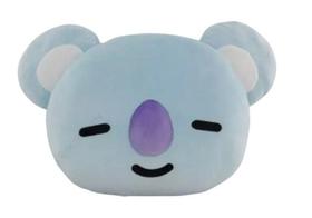Manta Almofada Infantil Bt21 Em Azul Claro