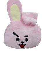 Manta Almofada Infantil BT21 Rosa