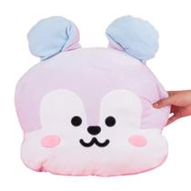 Manta Almofada Infantil Personagens BT21 - Lilás