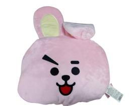 Manta Almofada Infantil Personagens BT21 - Rosa