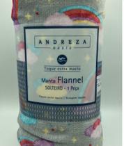 Manta Andreza Solteiro 1,50x2,0m Manta Andreza Solteiro 1,50x2,0m