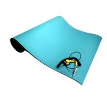 Manta Antiestática Azul Duas Camadas ESD 600x400mm