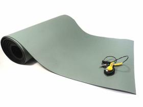 Manta Antiestática ESD Cinza Duas Camadas 1300x300mm