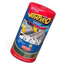 Manta asfáltica 30 cm x 10 m Rolo auto adesiva aluminizada multiuso Dryko Vedatudo Impermeabilizaçao Manta asfáltica 30 cm x 10 m Rolo auto adesiva aluminizada multiuso Dryko Vedatudo Impermeabilizaçao