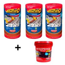 Manta Asfáltica 30cm 2un Terracota + Primer Asfáltico 3,6 Kit Aplicação Fita Telha Laje Vedatudo Manta Asfáltica 30cm 2un Terracota + Primer Asfáltico 3,6 Kit Aplicação Fita Telha Laje Vedatudo