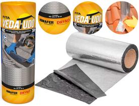 Manta Asfáltica Auto Adesiva Aluminizada Imperblock 45cmx10m Manta Asfáltica Auto Adesiva Aluminizada Imperblock 45cmx10m