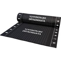 Manta Asfáltica Para Impermeabilização, 1 m x 10 m, 4 mm, com Poliéster, Drykomanta Flex, Pr4pp, Dryko Preta Manta Asfáltica Para Impermeabilização, 1 m x 10 m, 4 mm, com Poliéster, Drykomanta Flex, Pr4pp, Dryko Preta