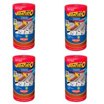 Manta Asfáltica Terracota 30cm X 10m Rolo Kit Telhado Fita Auto Adesiva Vedatudo Dryko
