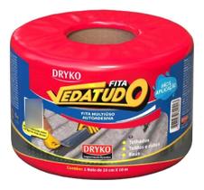 Manta Autoadesiva Asfáltica Dryko Fvd10 10Cm X 10M Fita Manta Autoadesiva Asfáltica Dryko Fvd10 10Cm X 10M Fita