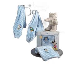 Manta Baby Bordada Infantil Disney Jolitex Mickey Sorriso