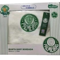 Manta Baby Bordada Times.