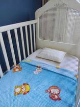 Manta Bebê Cobertor Infantil Microfibra Estampada 1,0x0,90m
