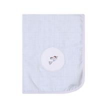 Manta Bebê Flanelada Forrada Cavalinho Papi 1,0m x 75cm