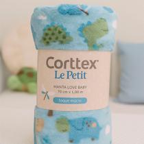 Manta Bebê Microfibra Love Baby Mantinha Soft Macia Meninas Estampas:Arco Iris