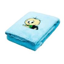 MANTA BEBE MICROFIBRA SOFT TURMA DA MÔNICA cor: cebolinha1