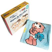 Manta bebê microfibra turma da mônica - jolitex