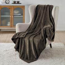 Manta Bedsure GentleSoft Fleece XL Marrón 130x180 cm Manta Bedsure GentleSoft Fleece XL Marrón 130x180 cm