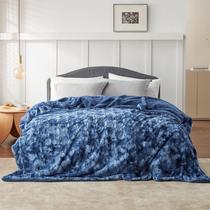 Manta Bedsure GentleSoft Sherpa Esponjosa King Indigo Manta Bedsure GentleSoft Sherpa Esponjosa King Indigo