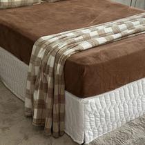 Manta bella plush solteiro teddy