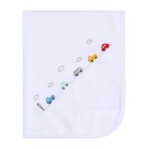 Manta Bordados Papi Forrada Carrinhos 1,00m x 0,80cm Manta Bordados Papi Forrada Carrinhos 1,00m x 0,80cm