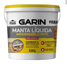 Manta Borracha Líquida Impermeabilizante Garin 3,6kg