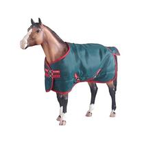 Manta Breyer Traditional Rambo verde/vermelha para cavalos